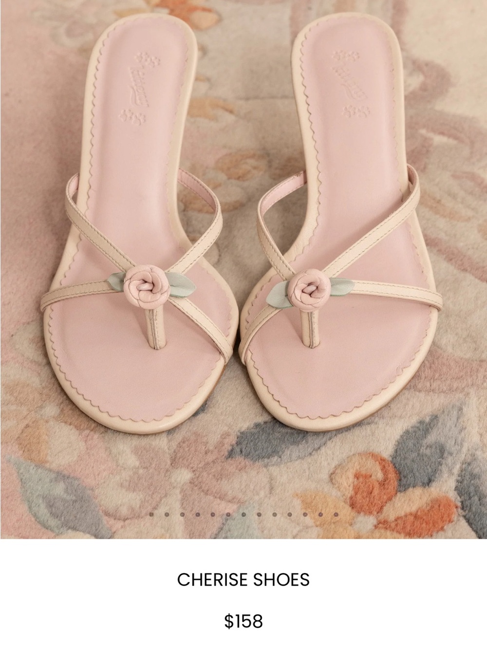 Kitteny Cherise Pink Heels NWT